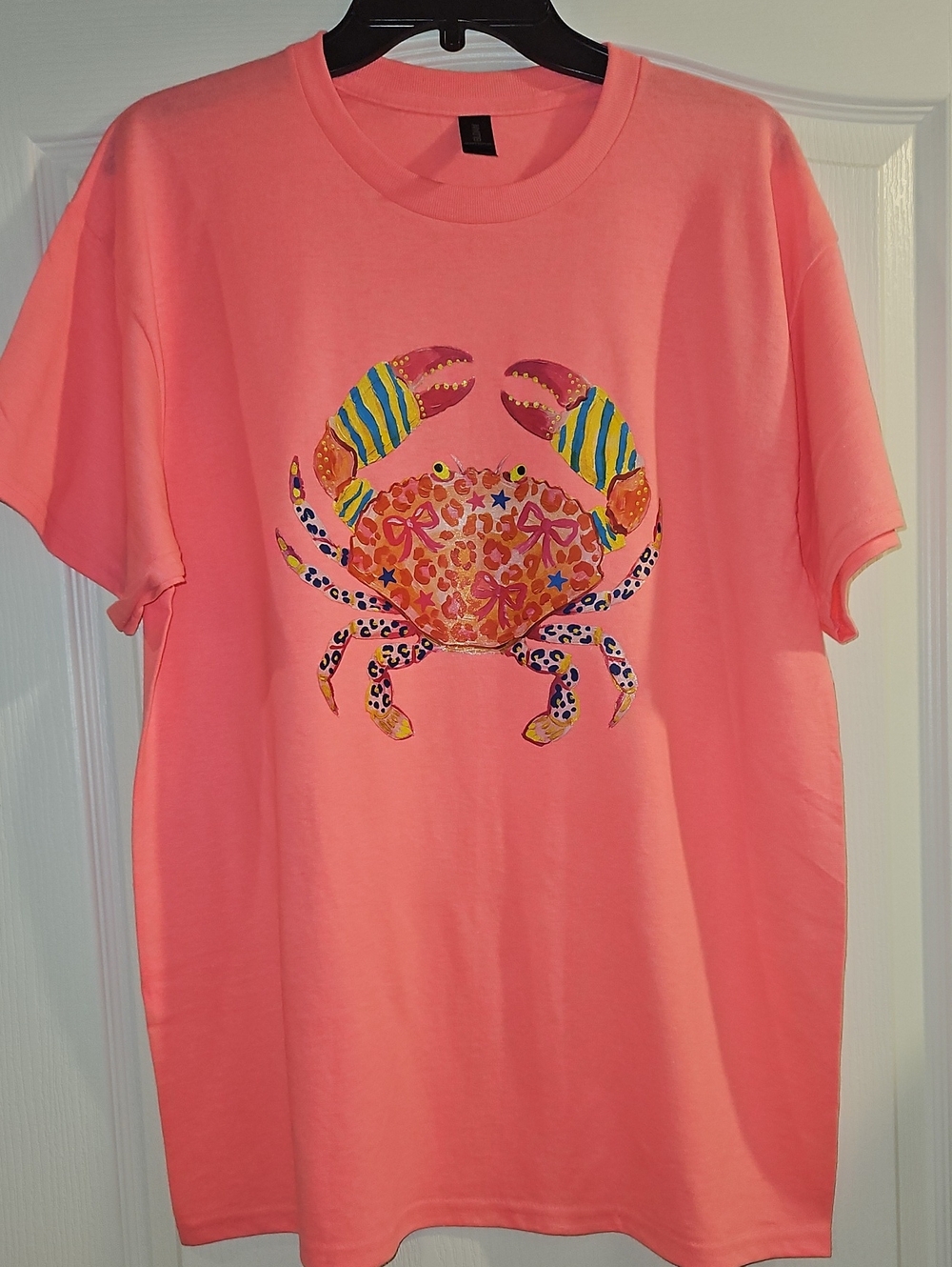 Graphic Shirt With Colorful Crab New